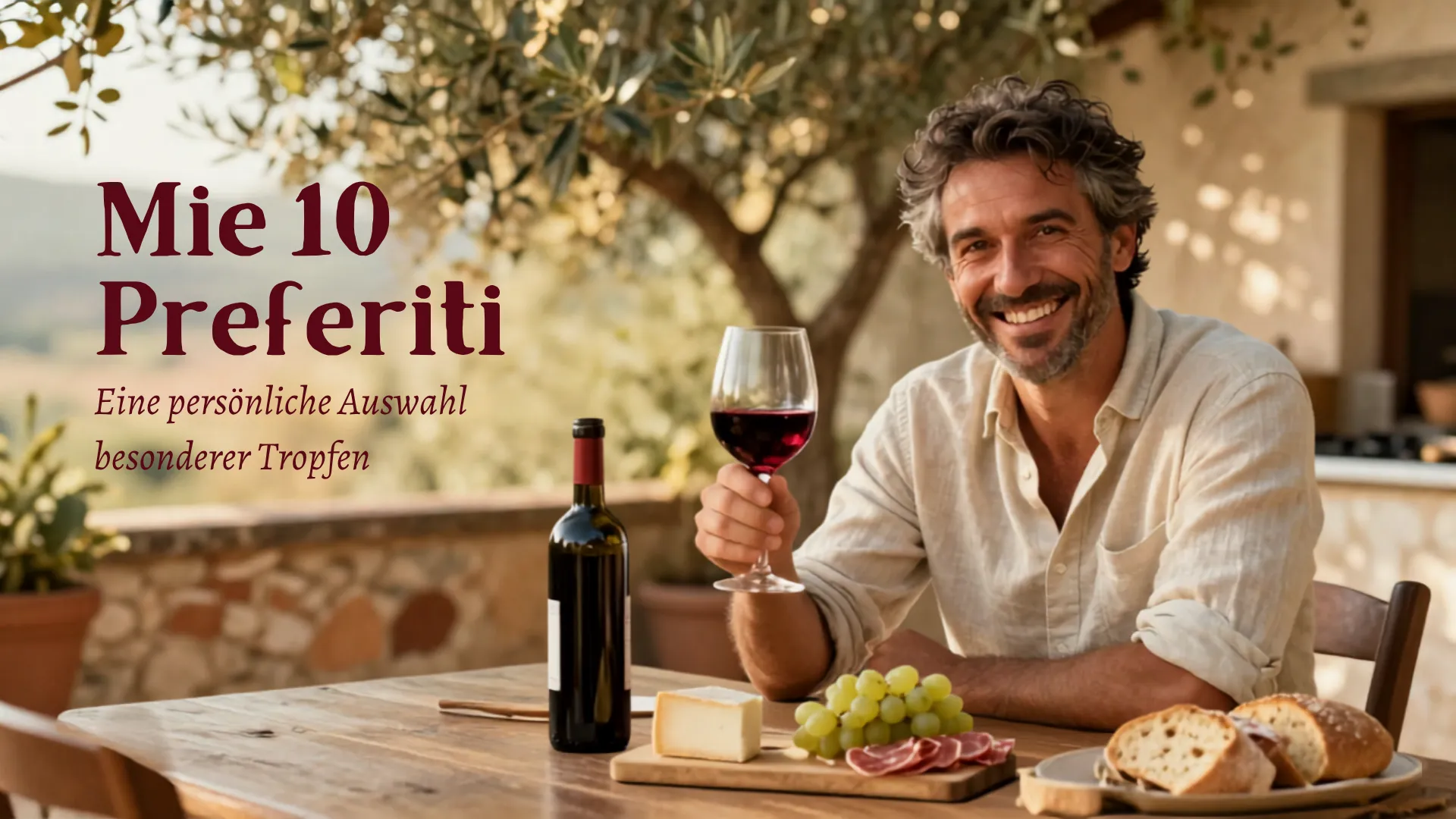 Italienischer Weinabend mit ausgewaehlten Weinen bei Leovino